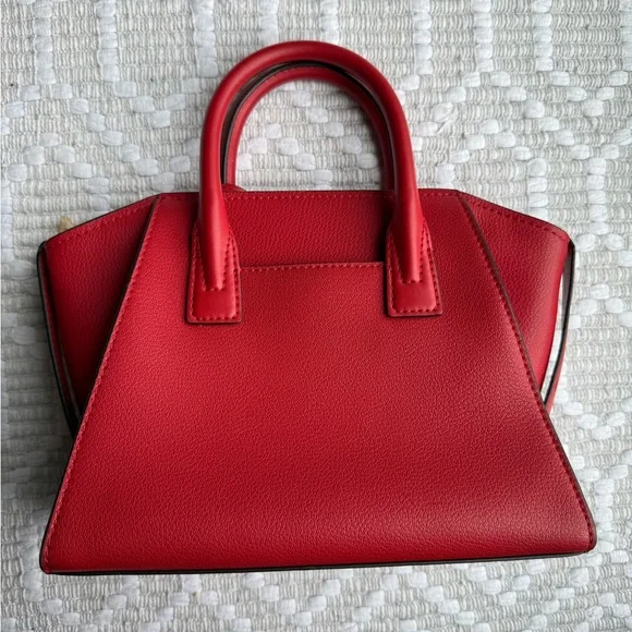 Michael Kors Avril Small Leather Top-Zip Satchel - Picture 2 of 10